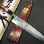 RINKA, Gorgeously Designed Mirror Full-Engraved Knife Series by Sakai Takayuki