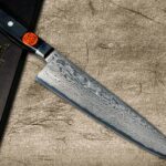 <span class="title">Shigeki Tanaka “KYOKKO (Aurora)” 33-Layer VG10 Damascus Chef’s Knives with Western Handle</span>
