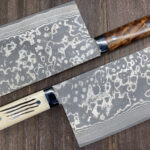 <span class="title">Takeshi Saji R2 Damascus Chinese Cooking Knives got in stock!</span>