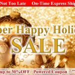 <span class="title">Super Happy Holiday SALE | 30%OFF – Powered Coupon – On-Time Express Shipping</span>