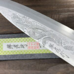 <span class="title">Two Popular Full-Hand-Engraving Japanese Art Deba Knives by Sakai Takayuki</span>