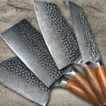 <span class="title">Tetsugi High-Carbon Molybdenum Stainless Hammered Chinese Cooking Knives (Made in JAPAN)</span>
