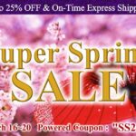 <span class="title">SUPER SPRING SALE | 25%OFF – Powered Coupon – Free Upgraded Express Shipping</span>