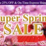 <span class="title">SUPER SPRING SALE | 25%OFF – Powered Coupon – Free Upgraded Express Shipping</span>