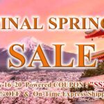 <span class="title">FINAL SPRING SALE | 25%OFF – Powered Coupon – Free Upgraded Express Shipping</span>
