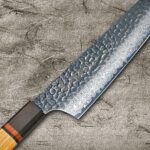 <span class="title">Sakai Takayuki 33-Layer VG10 Damascus Chef Knives with Dodecagonal Japanese Mountain Cherry Handle</span>