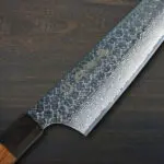 <span class="title">Sakai Takayuki SPG2 Damascus Hammered Chef’s Kengata-Gyuto Knife</span>