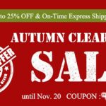 <span class="title">AUTUMN CLEARANCE SALE | 25%OFF – Powered Coupon – Free Upgraded Express Shipping</span>